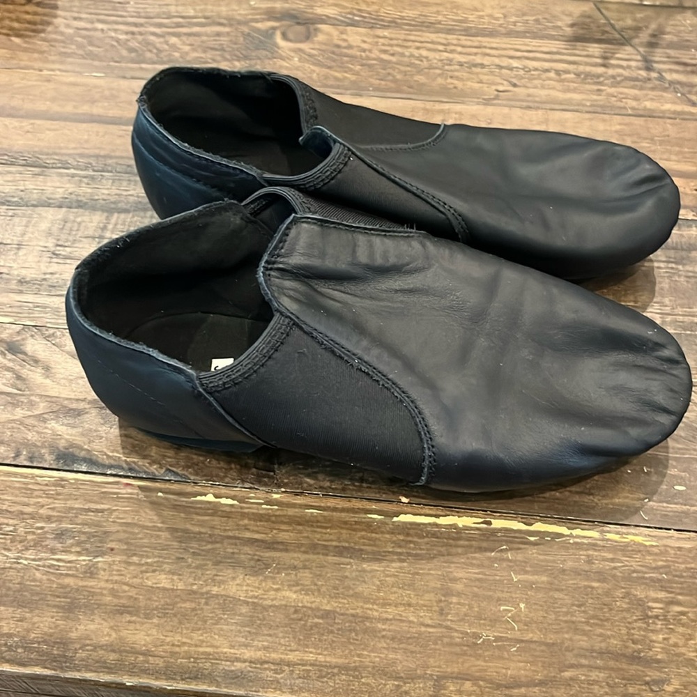 Girls Black Jazz Shoes